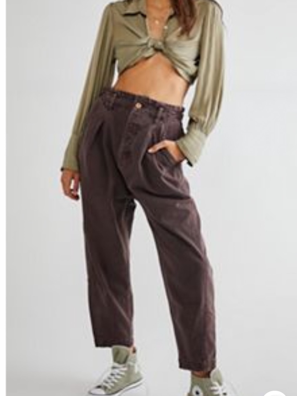 Free People Sawyer Pull On Boyfriend Jeans